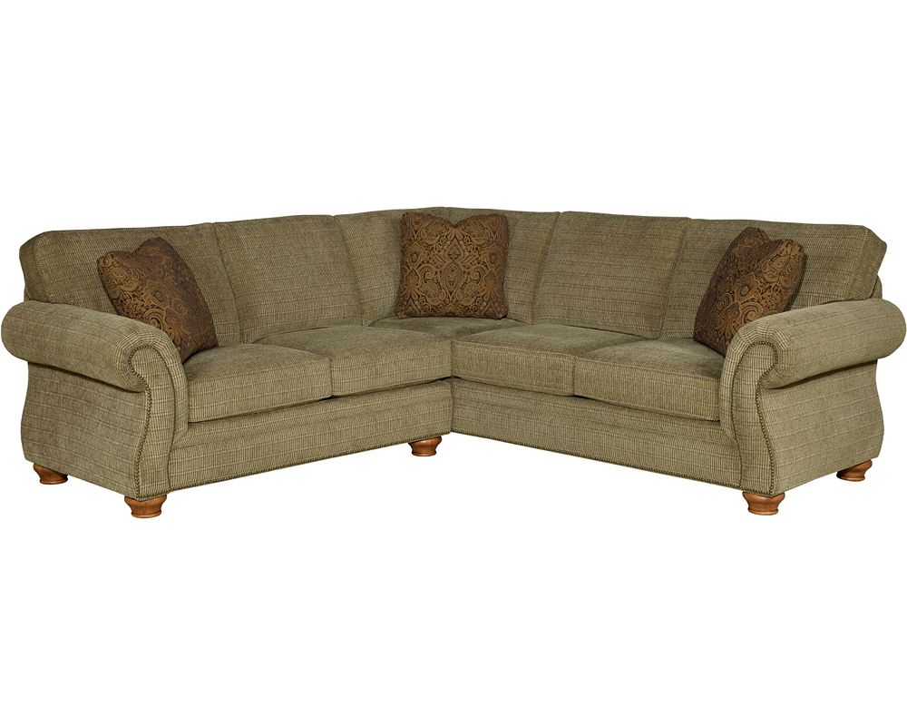 Broyhill Sectional Sofas Microfiber Baci Living Room