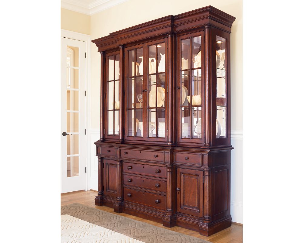 thomasville dining room china cabinet