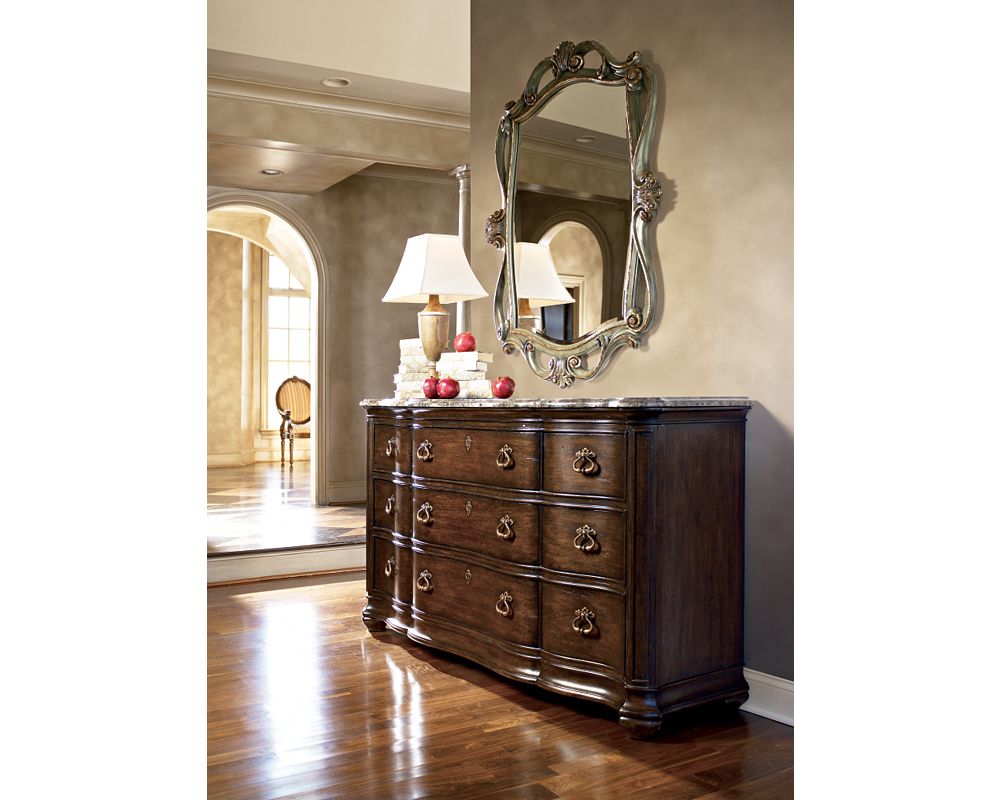 Lucca Dresser (Marble Top) Dressers Bedroom Thomasville Furniture