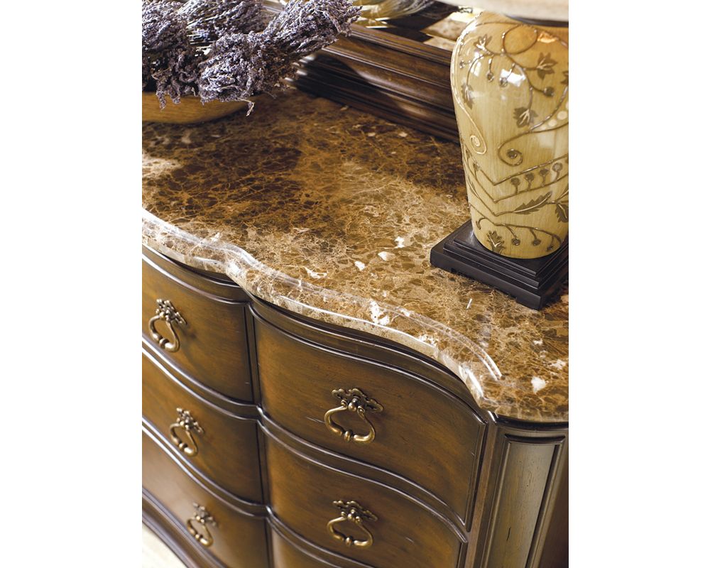 Lucca Dresser (Marble Top) Dressers Bedroom Thomasville Furniture