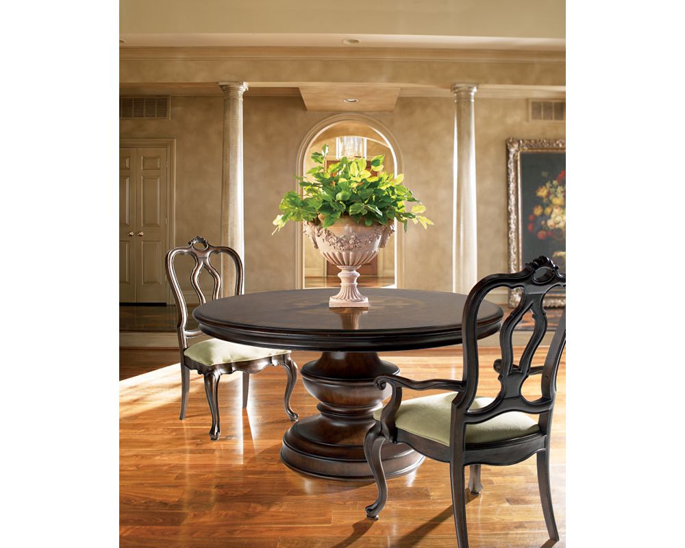 Elba Round Dining Table Dining Room Furniture 
