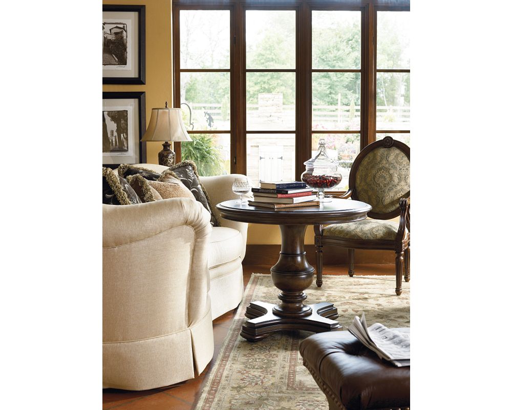 Chianti Round End Table | Living Room Furniture ...