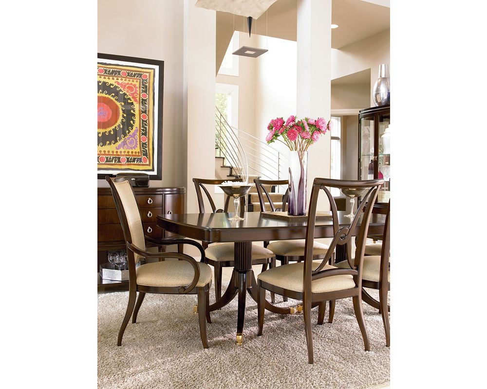 Double Pedestal Dining Table Dining Room Furniture Thomasville Furniture
