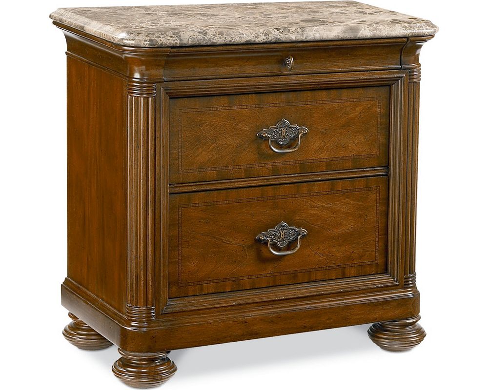 Ernest Hemingway® Nairobi Night Stand (Marble Top) Thomasville Furniture