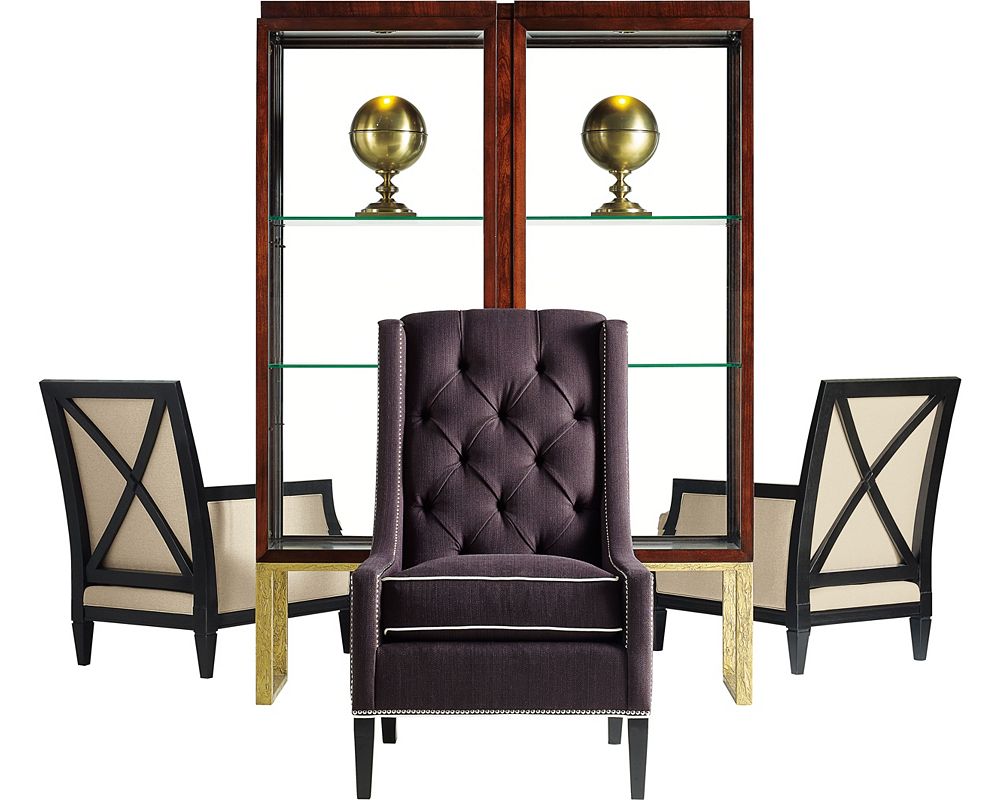 Chandler Wing Chair Living Room Furniture Thomasville Furniture