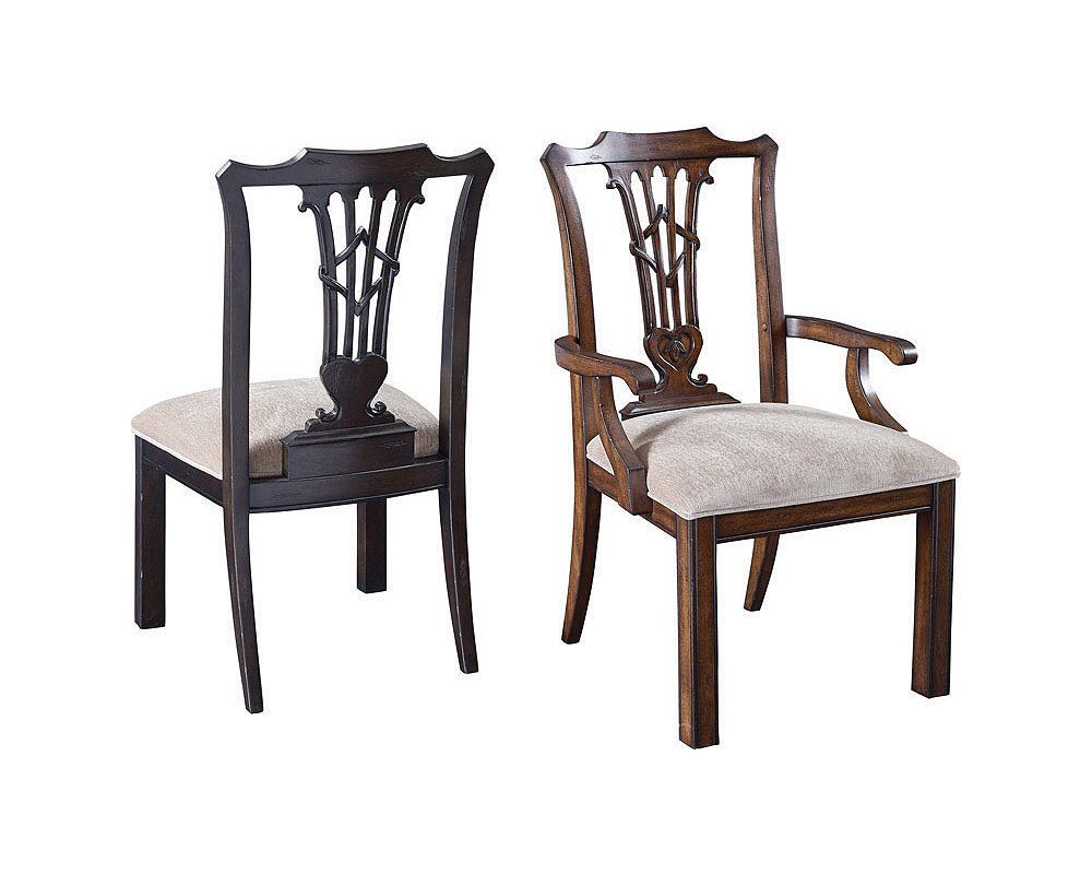 Britain Celtic Heart Side Chair Dining Chairs Dining Room