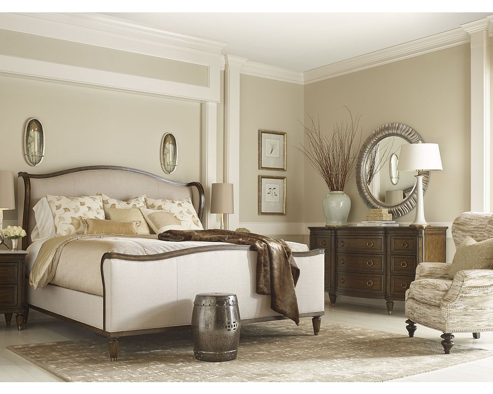 Wellington Upholstered Bed Beds Bedroom Thomasville Furniture