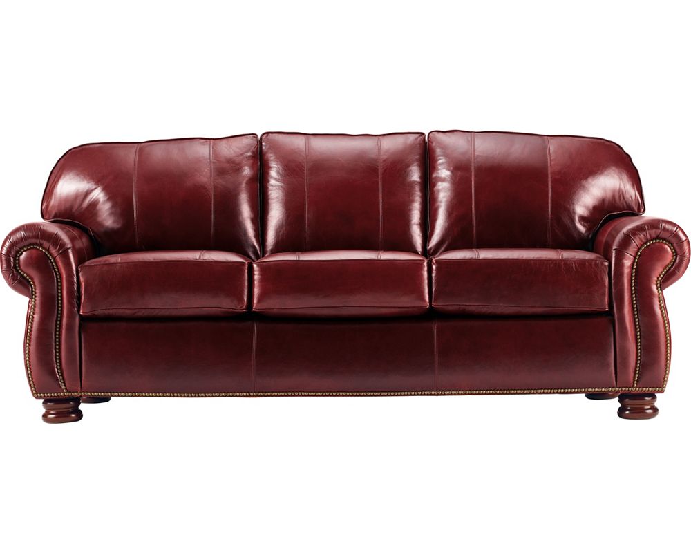 Benjamin 3 Seat Sofa (Leather) Sofas Living Room Thomasville Furniture